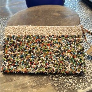 Multicolor Beaded Clutch